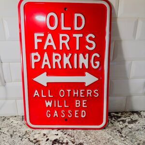 Enamel Sign
